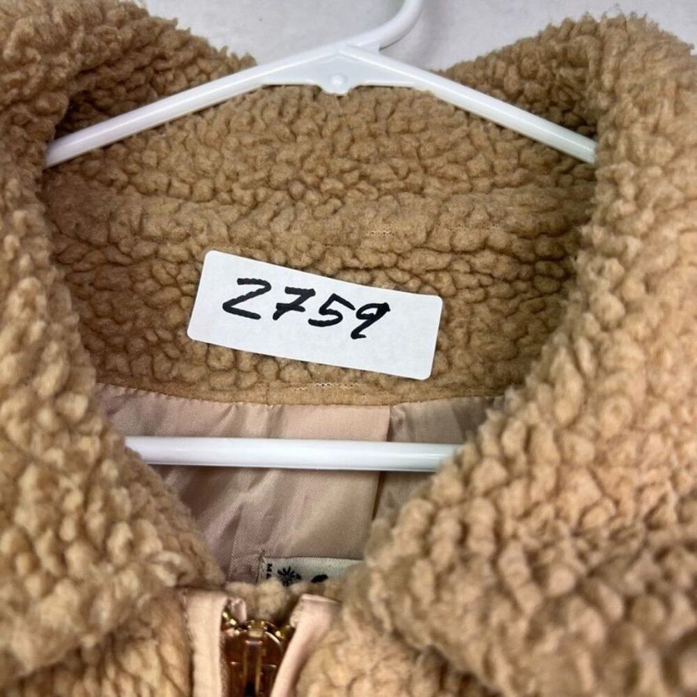 Show Me Your Mumu Sweater Jacket XS Cordelia Teddy Fleece Long Sleeve - Picture 12 of 16